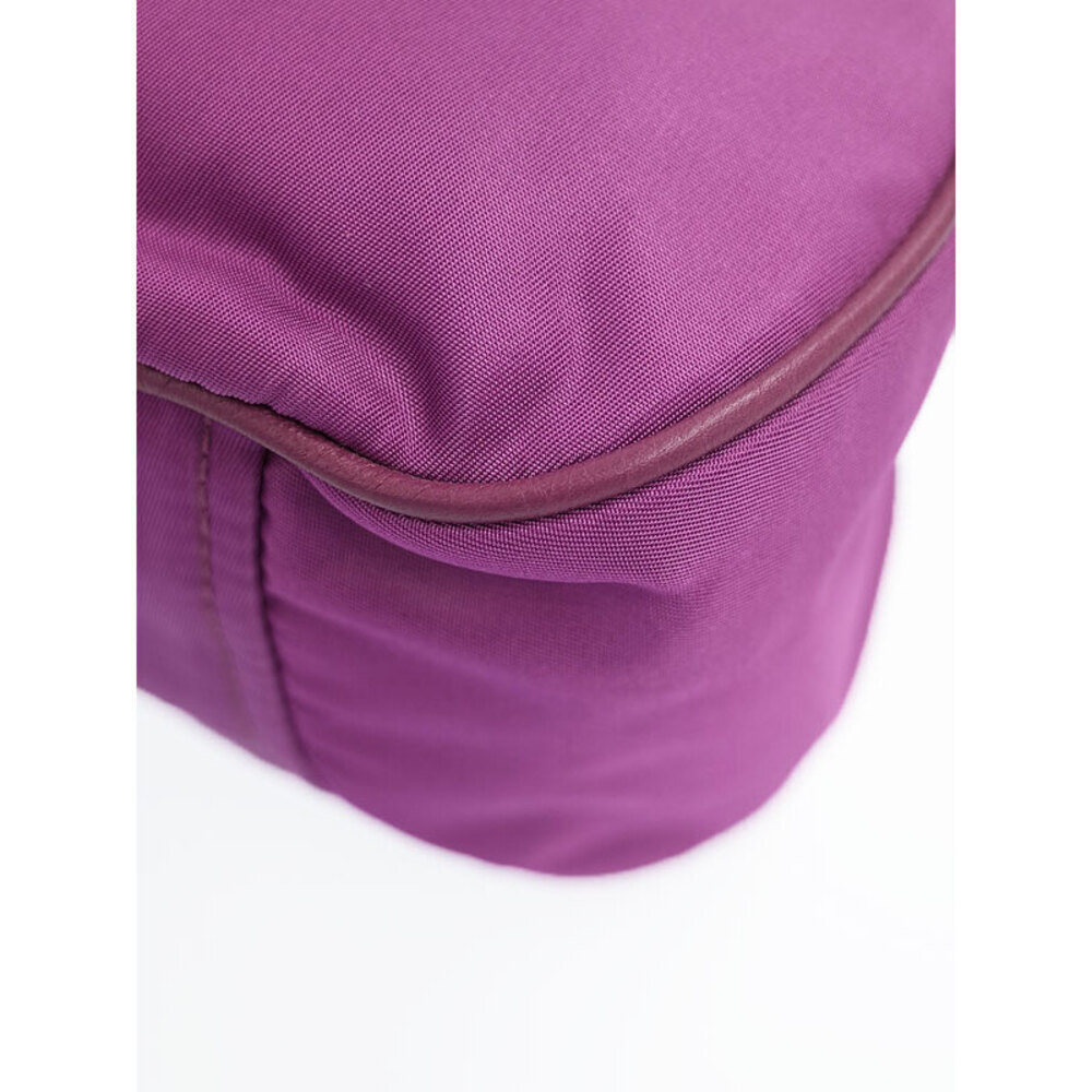 Prada leather Purple hobo bag Tessuto shoulder - Picture 6 of 9
